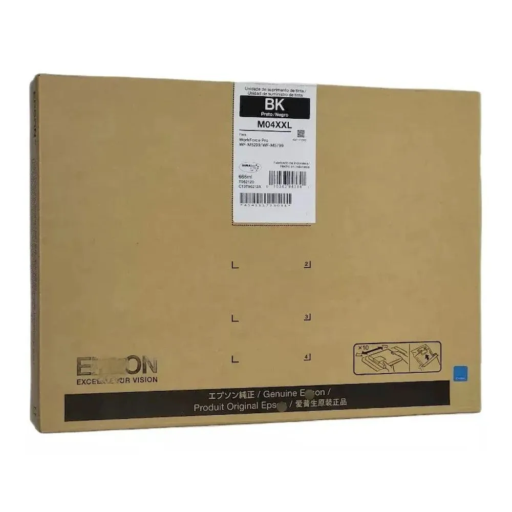 BOLSA DE Tinta EPSON T962120-AL T962120 962 XL Negro Alta capacidad WF-M5299 / M5799 40k pag. TINTA M04XXL M5299 M5799 - Vista 4