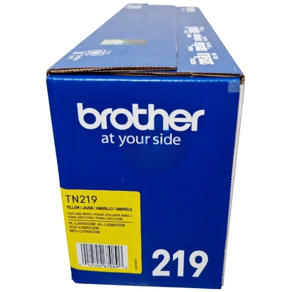 CARTUCHO DE TONER BROTHER TN-219Y TN219Y TN219 219 AMARILLO L3280CDW L3240CDW L3560CDW 1200 PG - Vista 3