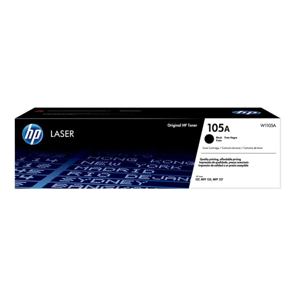 CARTUCHO DE TONER HP W1105A 105A NEGRO 1000 PÁGS HP LASER 100 - Vista 3