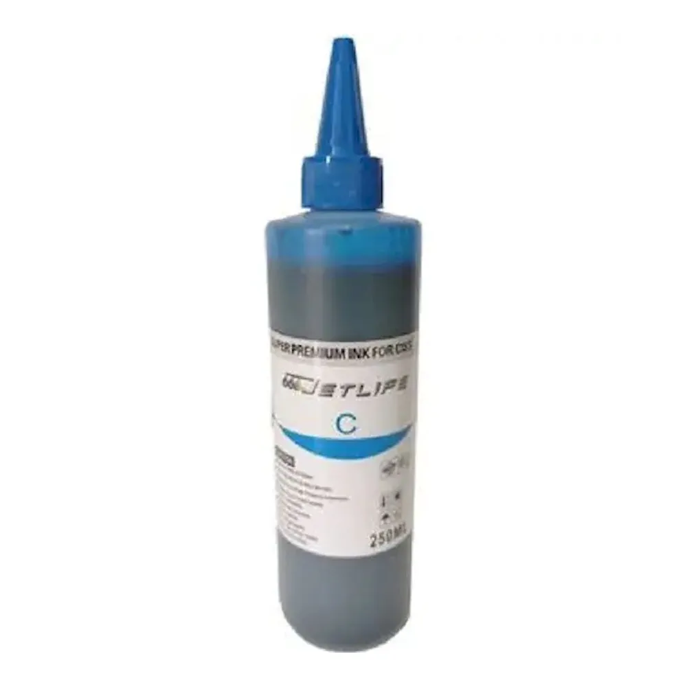 TINTA JETLIFE 100ML CIAN UV INK CISS - Vista 3