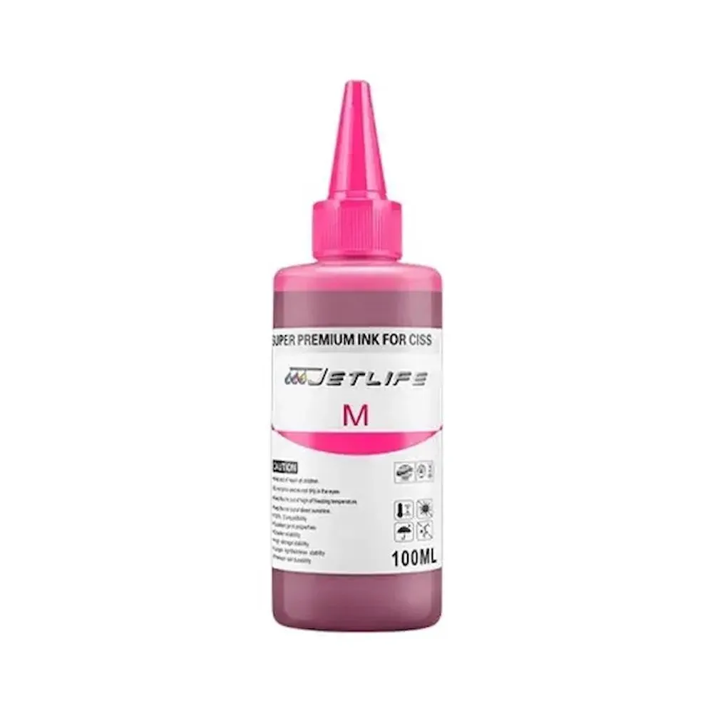 TINTA JETLIFE 100ML MAGENTA UV INK CISS - Vista 3