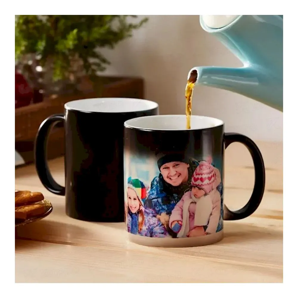Taza para sublimar mágica negra Triple A 11 onzas  Taza calidad AAA Ultra Premiun Taza de sublimacion - Vista 3