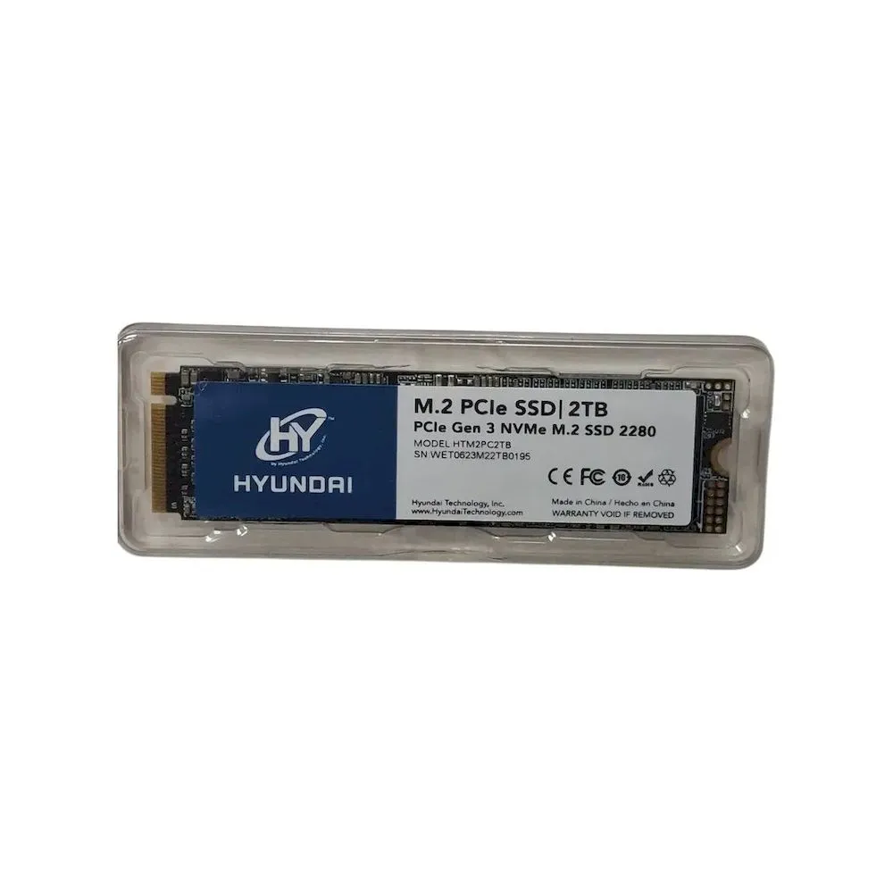 DISCO SSD HYUNDAI HTM2PC2TB M.2 NVME 2TB PCIe Gen3 x4 LECURA 2300MBS - Vista 2