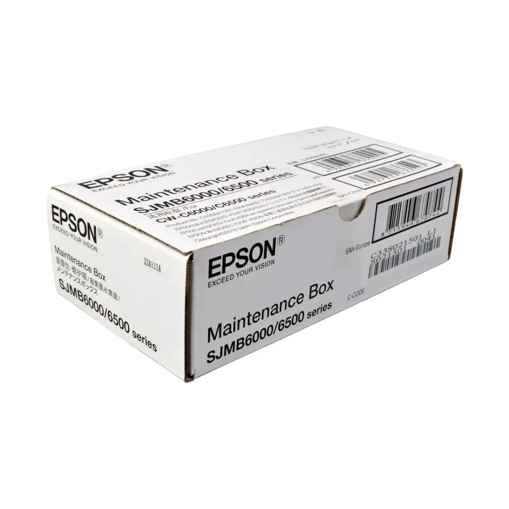 Caja Mantenimiento ORIGINAL EPSON SJMB6000 6500 impresora ColorWorks CW-C6000 y CW-C6500 - Vista 2