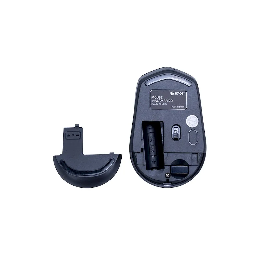 Kit Teclado y Mouse TEROS TE-5013S inalámbrico NEGRO 2.4GHZ RECEPTOR USB - Vista 4